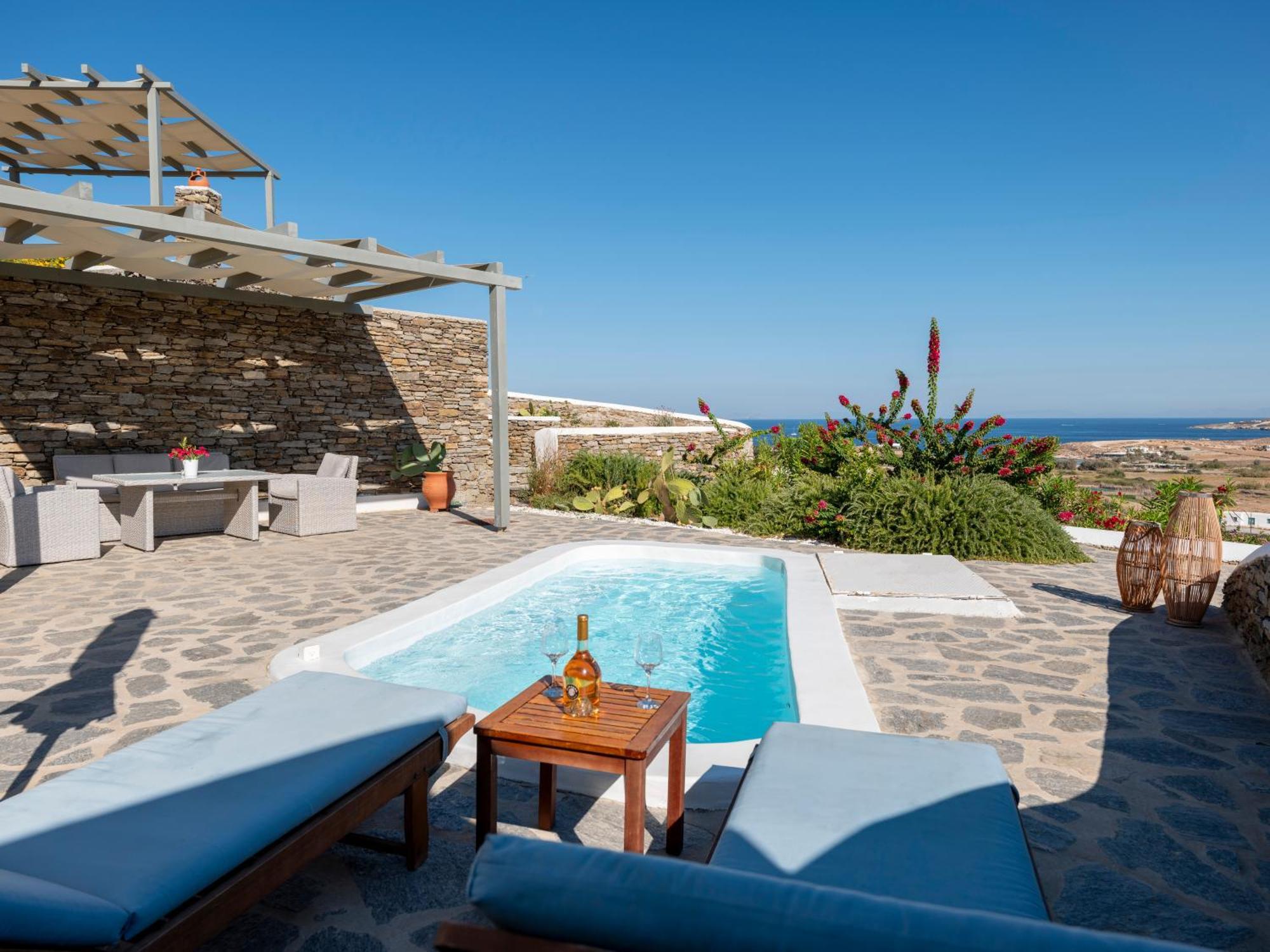 Peters Place - Paros Resort Parasporos Esterno foto